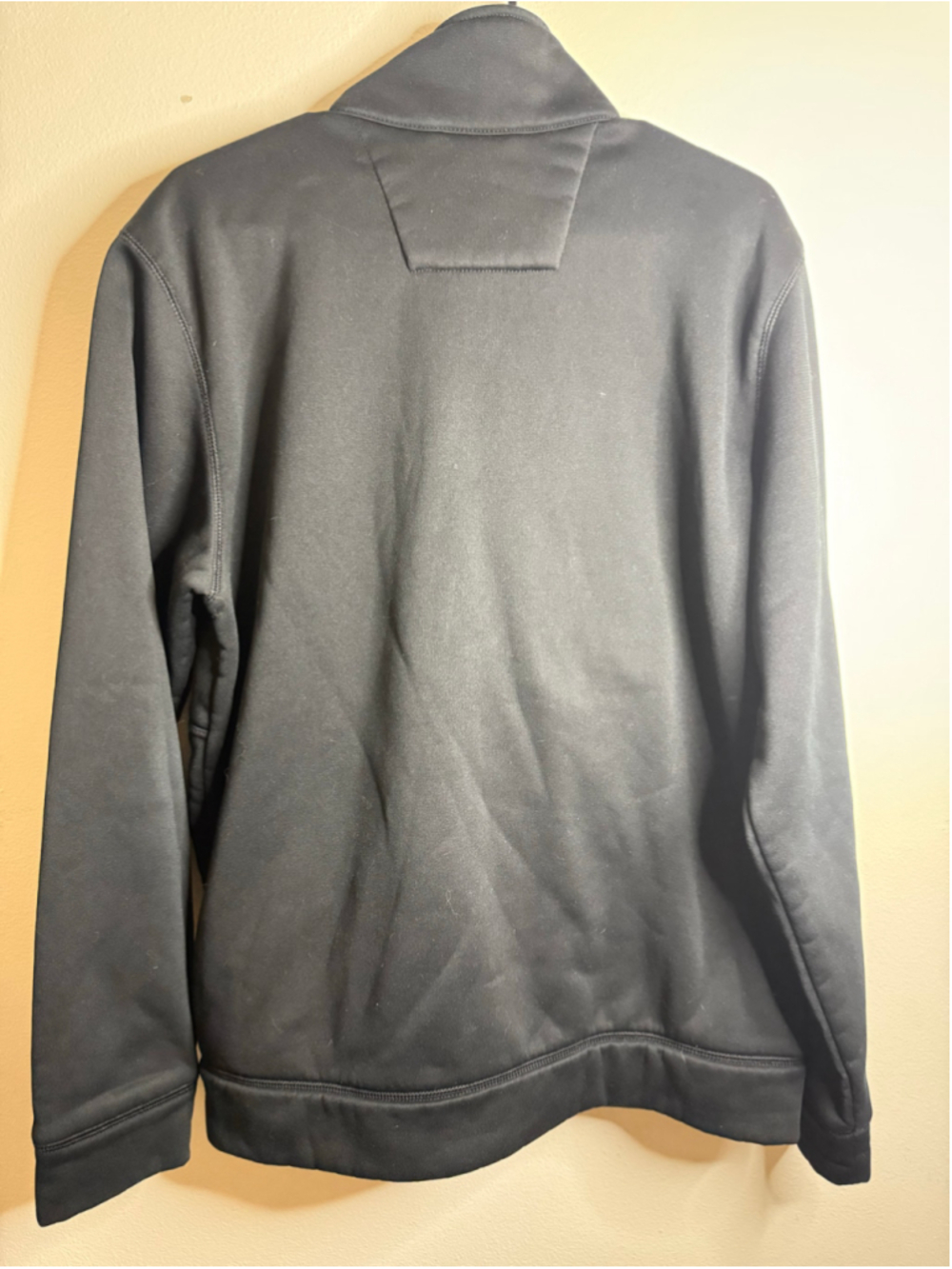 Men's Carhartt workman full Zip Up Sweater Jacket Black Size M - Picture 6 of 6